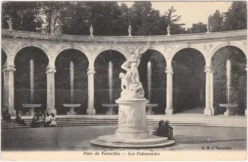 Versailles Parc de Versailles - Les Colonnades 1914