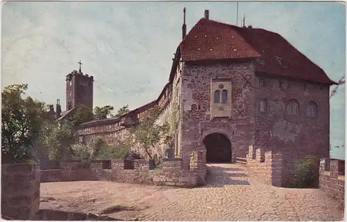 Eisenach Wartburg: Eingang im Sommer 1931