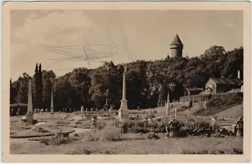 Konopiště-Beneschau Benešov Schloß Konopischt 1956