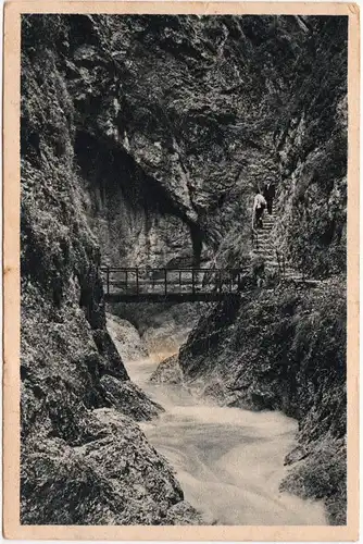 Almbachklamm-Marktschellenberg Almbachklamm 1925