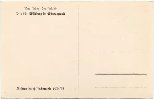 Wildberg (Schwarzwald) Panorama 1928