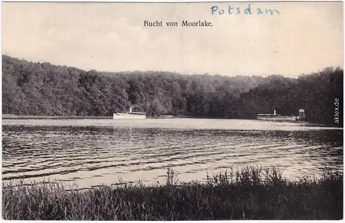 Wannsee-Berlin Bucht vor Moorlake 1918