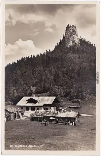 Tegernsee (Stadt) Berggasthof Riederstein 1932