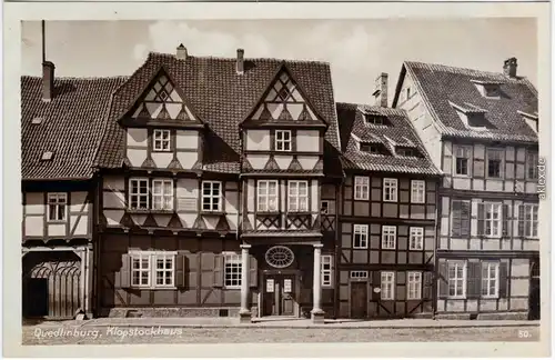 Quedlinburg Klopstockhaus 1930