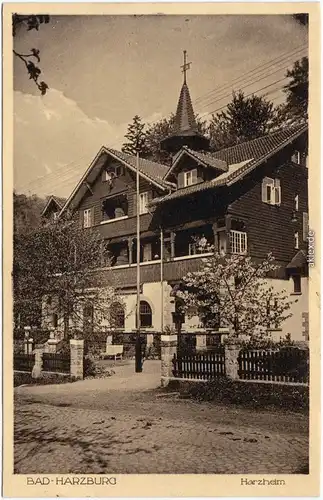 Bad Harzburg Partie am Harzheim 1924