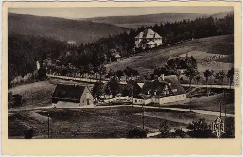 Zinnwald-Georgenfeld-Altenberg (Erzgebirge) Partie in der Stadt 1936