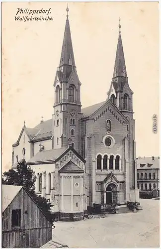 Philippsdorf-Georgswalde Filipov Jiříkov Partie an der Wallfahrtskirche 1908