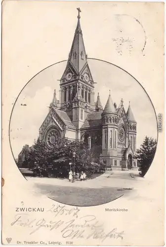 Zwickau Moritzkirche 1907