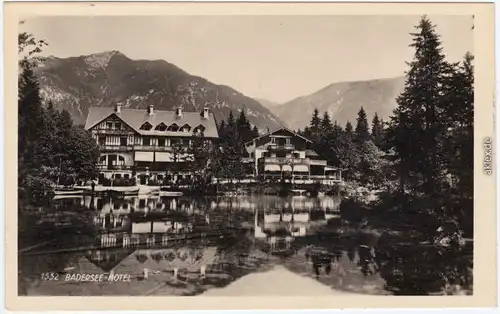 Grainau Badersee-Hotel 1932
