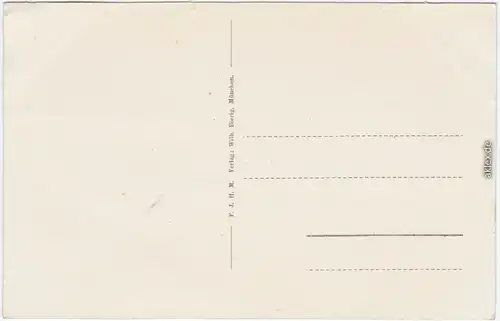 München  Schloss Nymphenburg aus der Luft 1924