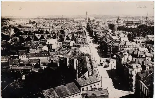 Lille Panorama - Straßenpartie 1918