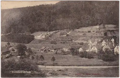 Ernstmühl-Calw Partie an der Stadt 1917