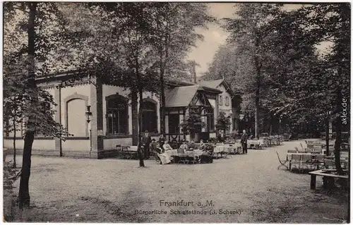 Frankfurt am Main Bürgerliche Schießstände 1915