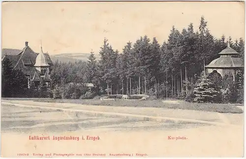 Augustusburg Kurplatz 1902