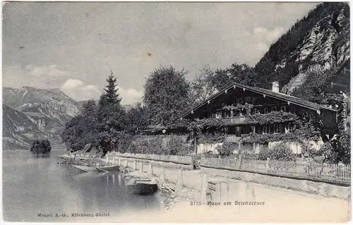 Bönigen Haus am Brienzersee 1906