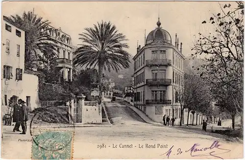 Le Cannet Le Rond Point 1906