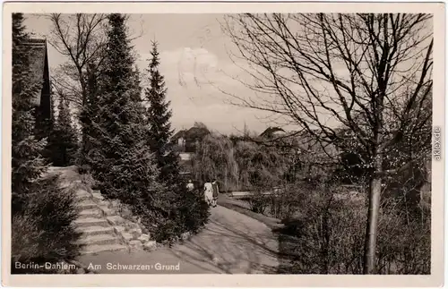 Dahlem-Berlin Am Schwarzen Grund 1940