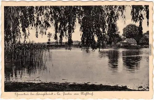 Schmorkau-Neukirch (bei Königsbrück) Šmorkow Partie am Mühlteich 1938