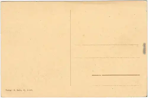 Saint-Avold vom Bleiberg aus gesehen 1922