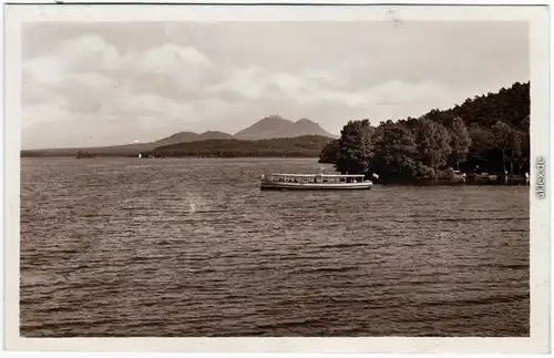 Thammühl-Hirschberg am See Staré Splavy Doksy Motorboot auf dem See 1928