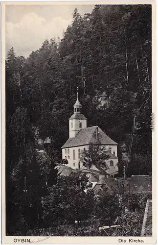 Oybin Die Kirche 1928