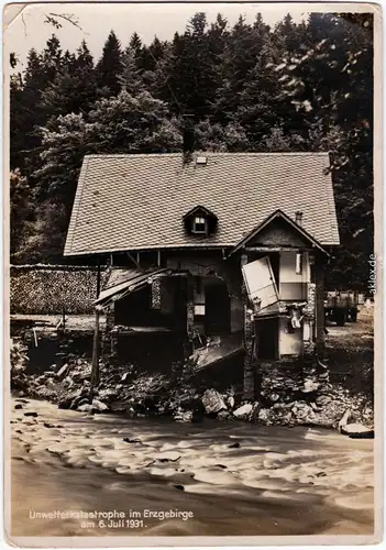 Antonsthal-Breitenbrunn (Erzgebirge) Umweltkatastrophe im Erzgebirge 6. Juli 1931 1931