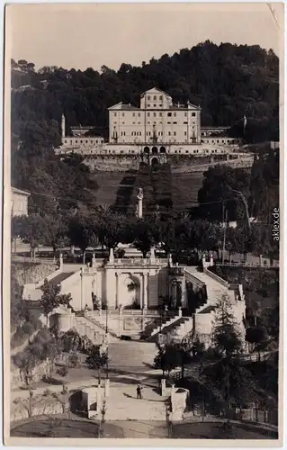 Frascati Totalansicht Foto Ansichtskarte Latium Vintage Postcard 1926