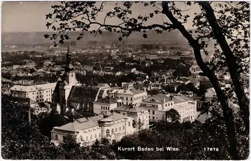 Baden (bei Wien) Totalansicht 1943