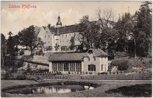 Pfaffroda Schloss Pfaffrode 1906