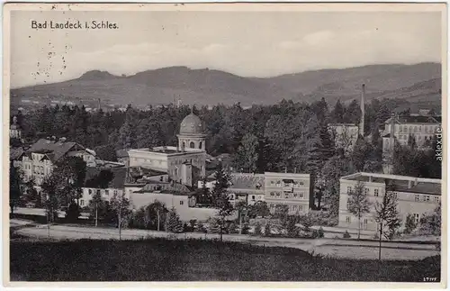 Bad Landeck Lądek-Zdrój  Panorama 1932