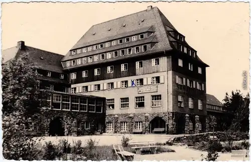 Altenberg (Erzgebirge) Sanatorium "Raupennest" 1962