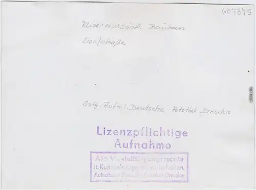 Foto Oberlausitz Klix Großdubrau Wulka Dubrawa Dorfstraße 1970