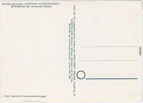 Mies Stříbro Das Rathaus  Ansichtskarte 1980