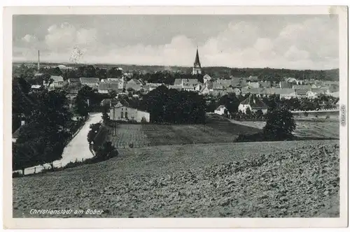 Christianstadt (Bober) Krzystkowice Blick auf die Stadt 1938