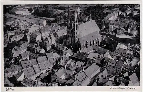 Görlitz Zgorzelec Luftbild 1940