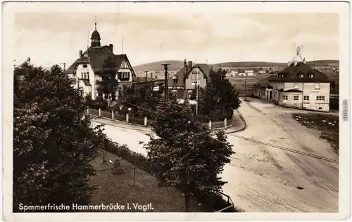 Hammerbrücke-Muldenhammer Straßenpartie 1939