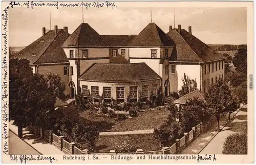 Radeburg Bildungs- und Haushaltungsschule 1928