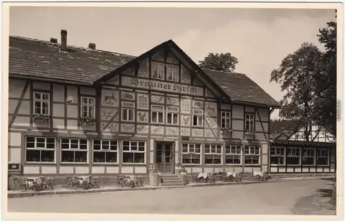 Neuhaus im Solling-Holzminden Hotel Brauner Hirsch 1950