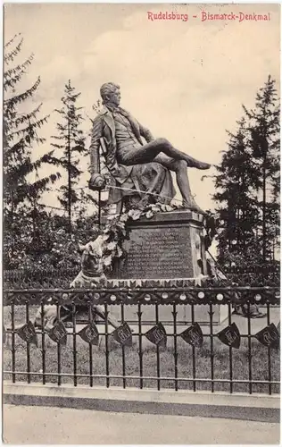 Saaleck-Bad Kösen Bismarck-Denkmal 1915