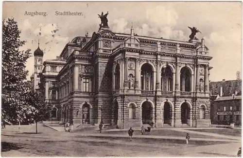 Augsburg Stadttheater 1917