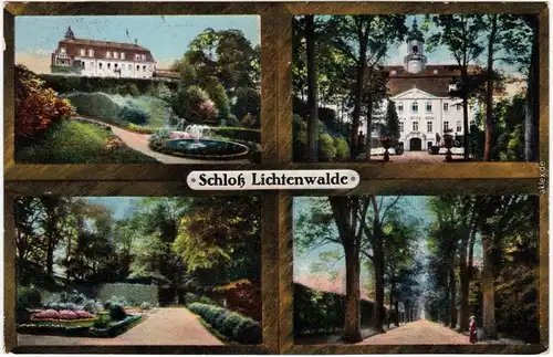 Lichtenwalde-Niederwiesa Mehrbild: Schloß Lichtenwalde 1913