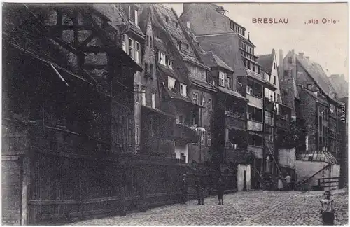 Breslau Wrocław Alte Ohle 1908