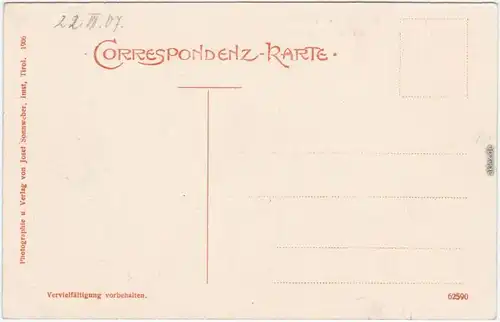 Biberwier Nassereith Tirol Weissensee an der Fernpassstrasse 1906 