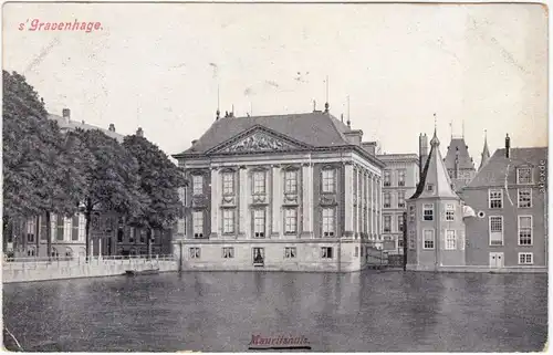 Den Haag Den Haag Mauritzhuis 1906