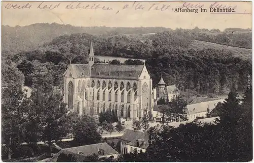 Altenberg Odenthal Dom und Stadt Ansichtskarte g 1911