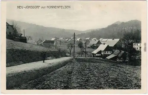 Ansichtskarte Jonsdorf Neu-Jonsdorf 1922 