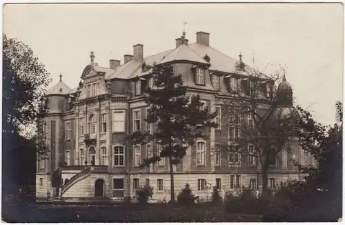 Ostbevern Schloß Loburg (Privatfotokarte) 1918