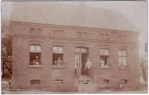 Löttinghausen Dortmund Partie am Haus Privatfotokarte 1914