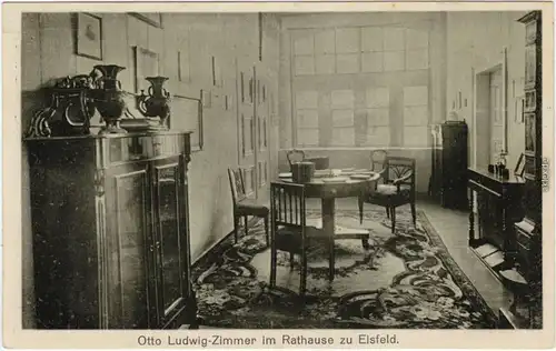 Eisfeld Otto Ludwigzimmer im Rathaus 1922