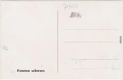 Ansichtskarte Stuttgart Gasthof Münchner Hof - Saal 1939